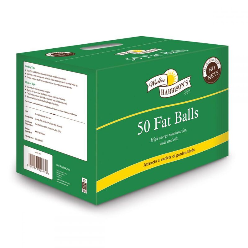 Harrisons Wild Bird Fat Balls 50pk