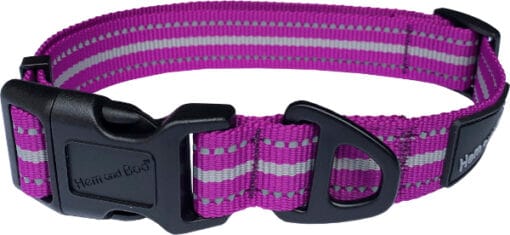 Hem & Boo Sports Collar Purple