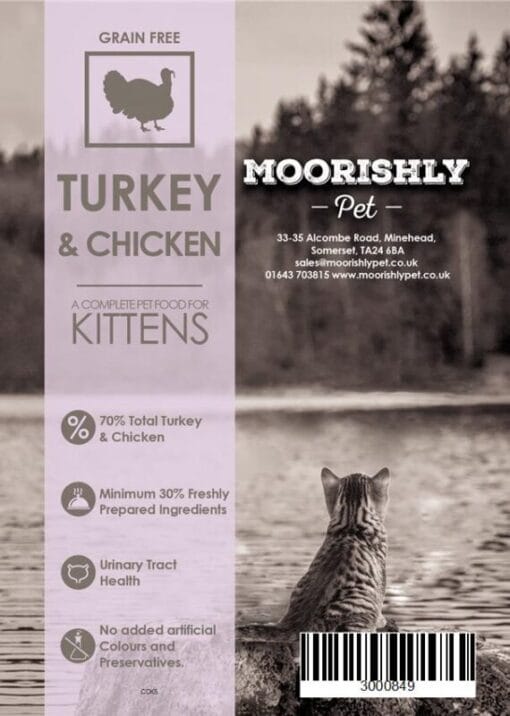 Supremely Moorish Kitten Food Turkey & Chicken