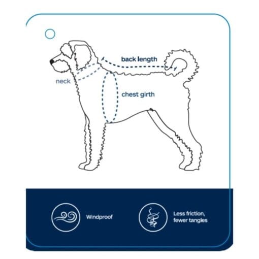Doodles Dog Coat Black - Image 10