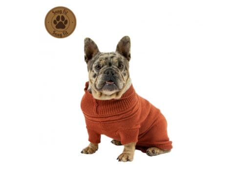 Ancol Cable Knit Jumper Terracotta