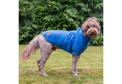 Ancol Polar Fleece Dog Coat Blue - Image 2
