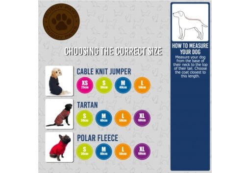 Ancol Polar Fleece Dog Coat Blue - Image 3
