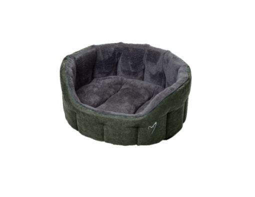 Gor Pets Camden Deluxe Dog Bed Botanical Green