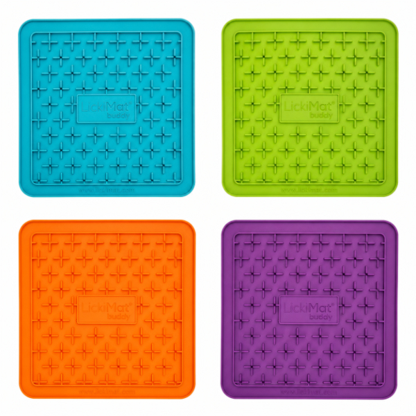 LickiMat Buddy dog and cat enrichment slow feeding mat